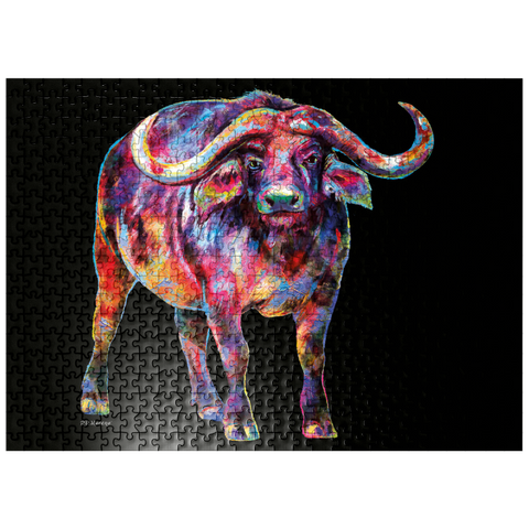 puzzleplate Raging Bull 500 Jigsaw Puzzle