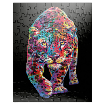 puzzleplate Curious Tiger 100 Jigsaw Puzzle