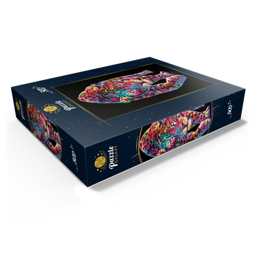 Curious Tiger 500 Jigsaw Puzzle box view1