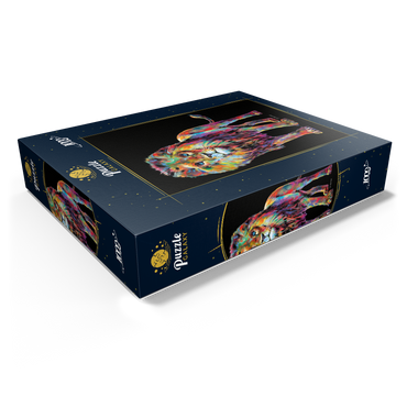 Pop Colors Lion 1000 Jigsaw Puzzle box view1