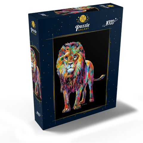 Pop Colors Lion 1000 Jigsaw Puzzle box view2