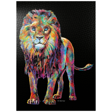 puzzleplate Pop Colors Lion 1000 Jigsaw Puzzle