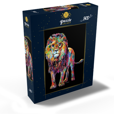 Pop Colors Lion 500 Jigsaw Puzzle box view2