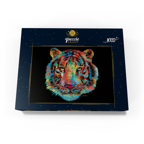 Tiger Head 1000 Jigsaw Puzzle box view3