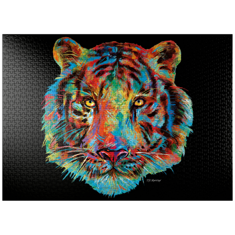 puzzleplate Tiger Head 1000 Jigsaw Puzzle