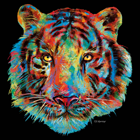 Tiger Head 1000 Jigsaw Puzzle 3D Modell