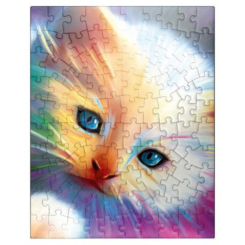 puzzleplate Soft Eyes 100 Jigsaw Puzzle