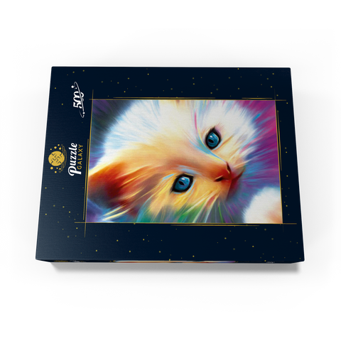 Soft Eyes 500 Jigsaw Puzzle box view3