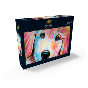 Sweet Pup 100 Jigsaw Puzzle box view2