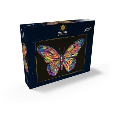 Colorful Butterfly 1000 Jigsaw Puzzle box view2