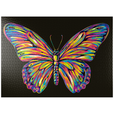 puzzleplate Colorful Butterfly 1000 Jigsaw Puzzle