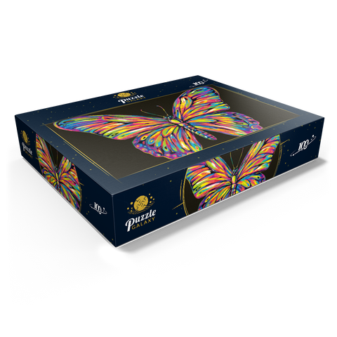 Colorful Butterfly 100 Jigsaw Puzzle box view1