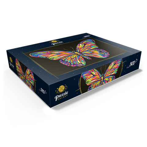 Colorful Butterfly 500 Jigsaw Puzzle box view1