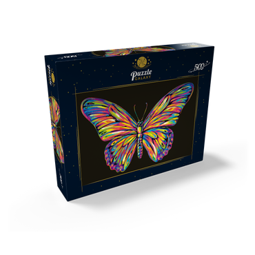 Colorful Butterfly 500 Jigsaw Puzzle box view2