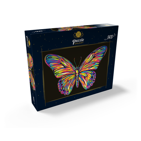 Colorful Butterfly 500 Jigsaw Puzzle box view2