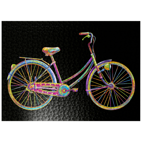 puzzleplate Fun Bike 500 Jigsaw Puzzle