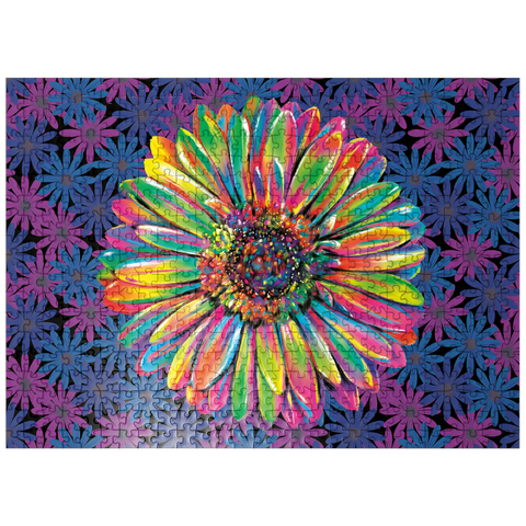 puzzleplate Gerber Daisy 500 Jigsaw Puzzle