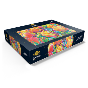 Colorful Tulips 1000 Jigsaw Puzzle box view1