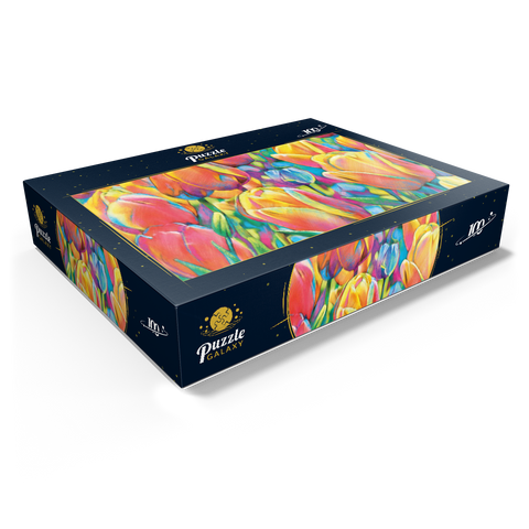 Colorful Tulips 100 Jigsaw Puzzle box view1