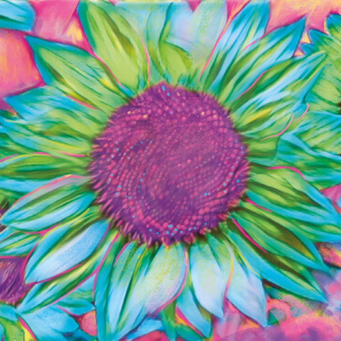 Sunflower 1000 Jigsaw Puzzle 3D Modell