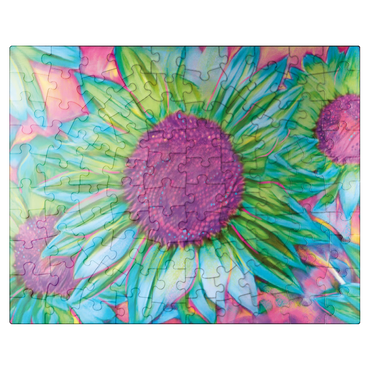 puzzleplate Sunflower 100 Jigsaw Puzzle