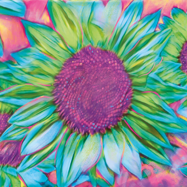 Sunflower 100 Jigsaw Puzzle 3D Modell