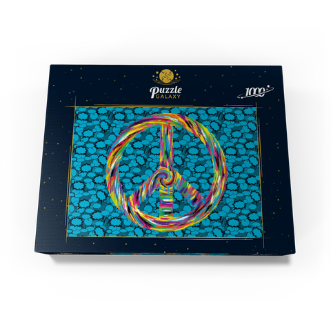 Peace and Love 1000 Jigsaw Puzzle box view3