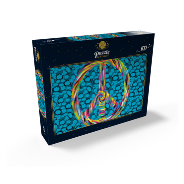 Peace and Love 100 Jigsaw Puzzle box view2