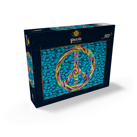 Peace and Love 500 Jigsaw Puzzle box view2