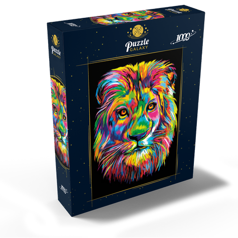 Lion Head 1000 Jigsaw Puzzle box view2