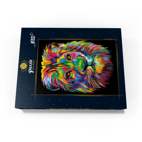 Lion Head 1000 Jigsaw Puzzle box view3