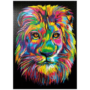 puzzleplate Lion Head 1000 Jigsaw Puzzle