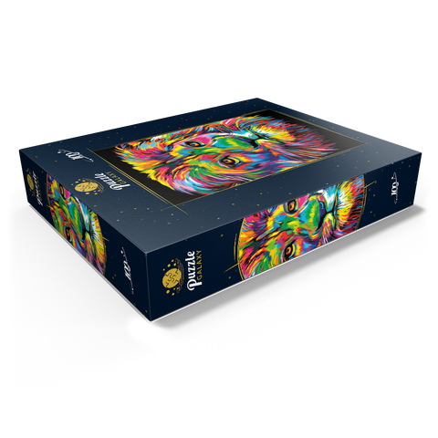 Lion Head 100 Jigsaw Puzzle box view1