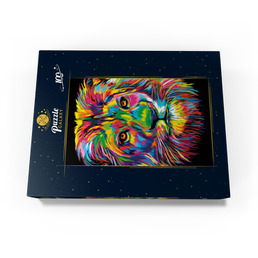 Lion Head 100 Jigsaw Puzzle box view3