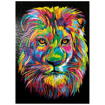 puzzleplate Lion Head 500 Jigsaw Puzzle