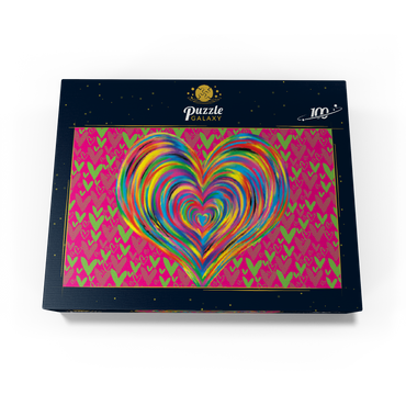 Heart Love 100 Jigsaw Puzzle box view3