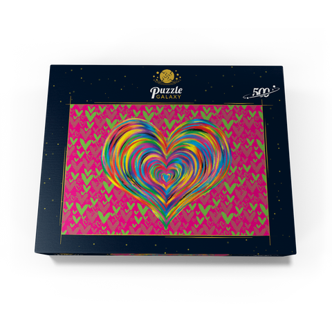 Heart Love 500 Jigsaw Puzzle box view3