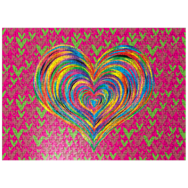 puzzleplate Heart Love 500 Jigsaw Puzzle