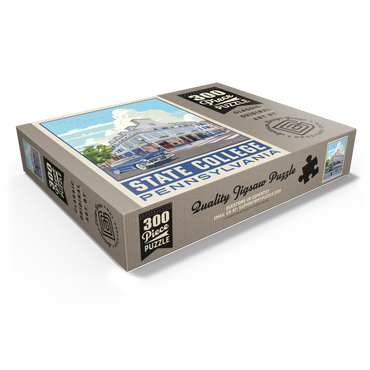 American College Towns: State College, PA, Vintage Poster 300 Jigsaw Puzzle box view1