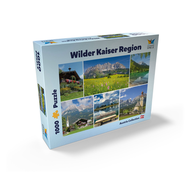 At the Wilder Kaiser: Ellmau, Scheffau and Going in Tyrol 1000 Jigsaw Puzzle box view2