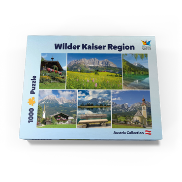 At the Wilder Kaiser: Ellmau, Scheffau and Going in Tyrol 1000 Jigsaw Puzzle box view3