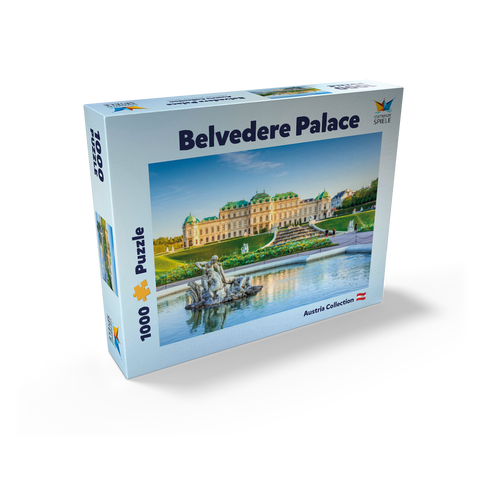 Belvedere Palace in Vienna, Austria 1000 Jigsaw Puzzle box view2