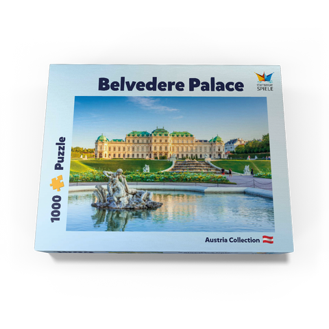 Belvedere Palace in Vienna, Austria 1000 Jigsaw Puzzle box view3