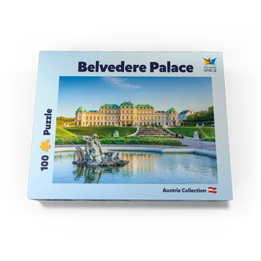 Belvedere Palace in Vienna, Austria 100 Jigsaw Puzzle box view3