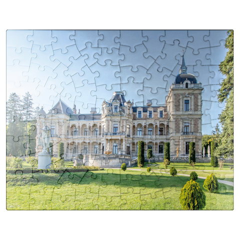 puzzleplate Hermesvilla in Vienna, Austria 100 Jigsaw Puzzle