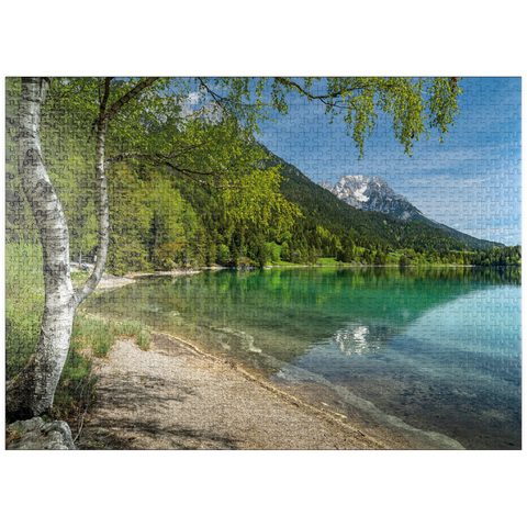 puzzleplate Hintersteiner See near Scheffau in Tyrol 1000 Jigsaw Puzzle