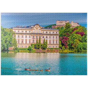 puzzleplate Leopoldskron Castle near Salzburg, Austria 1000 Jigsaw Puzzle