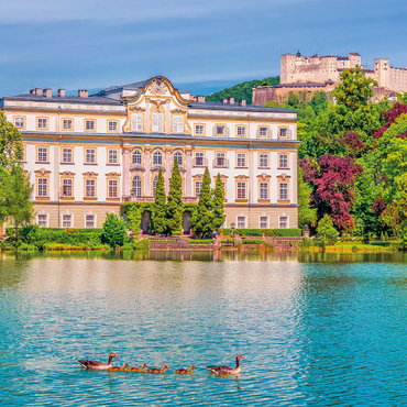 Leopoldskron Castle near Salzburg, Austria 1000 Jigsaw Puzzle 3D Modell