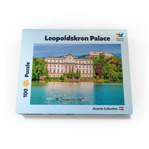 Leopoldskron Castle near Salzburg, Austria 100 Jigsaw Puzzle box view3