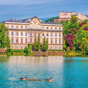 Leopoldskron Castle near Salzburg, Austria 100 Jigsaw Puzzle 3D Modell